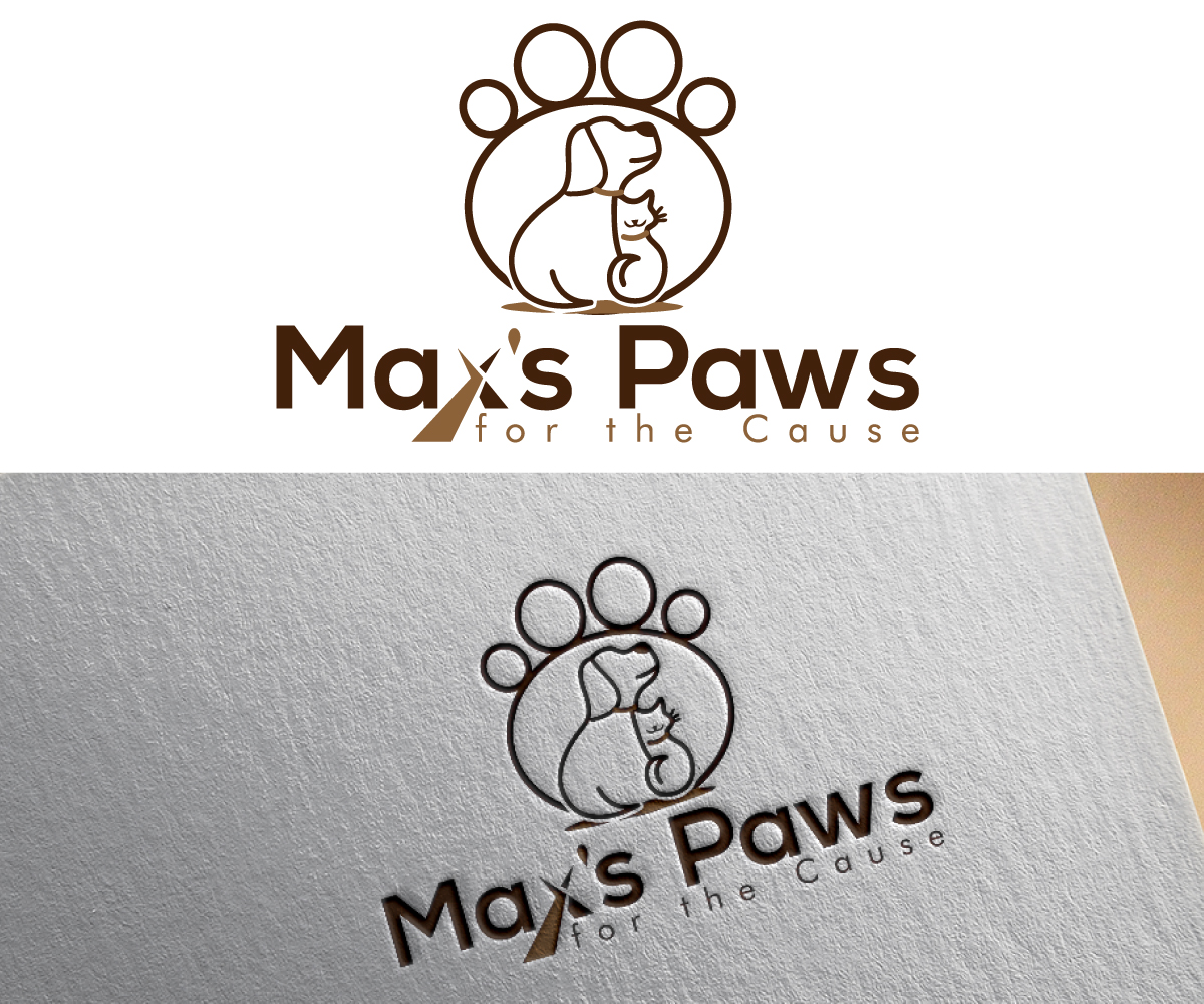 Logo Design by johnnyblackman for Max's Helping Paws Foundation | Design #16517462
