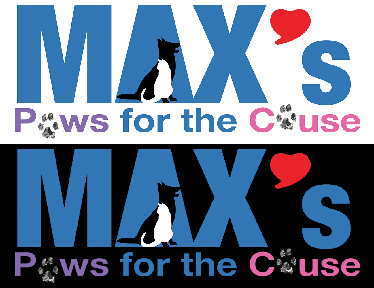 Logo Design by CAJED for Max's Helping Paws Foundation | Design #16522412