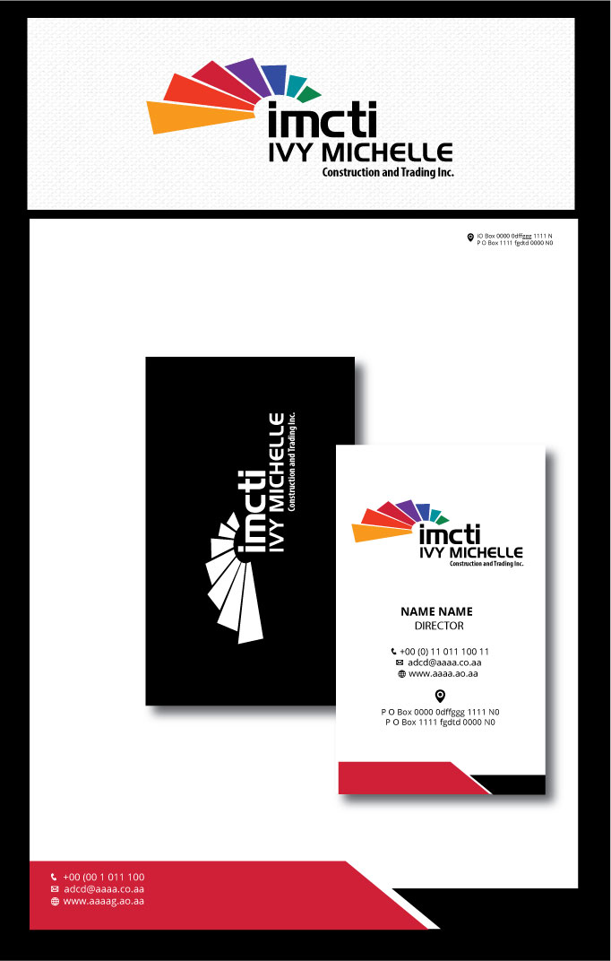 Logo Design by zebronicgraphic for IVY MICHELLE CONSTRUCTION AND TRADING INCORPORATED | Design #16679805