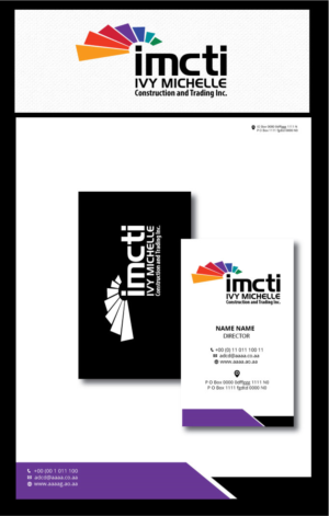 Logo Design by zebronicgraphic for IVY MICHELLE CONSTRUCTION AND TRADING INCORPORATED | Design: #16679807