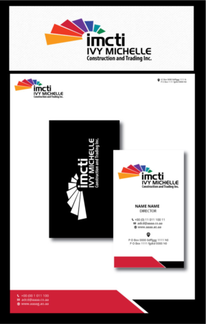 Logo Design by zebronicgraphic for IVY MICHELLE CONSTRUCTION AND TRADING INCORPORATED | Design: #16679808