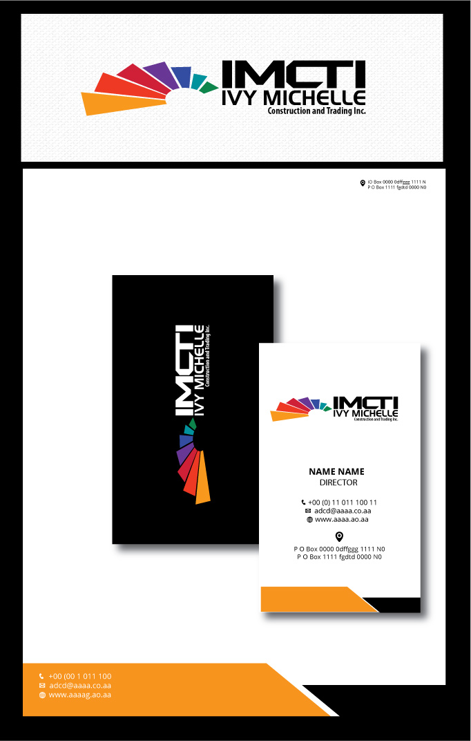Logo-Design von zebronicgraphic für IVY MICHELLE CONSTRUCTION AND TRADING INCORPORATED | Design #16691373