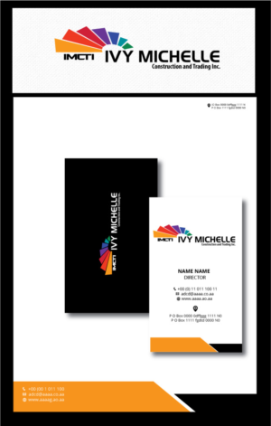 Logo Design by zebronicgraphic for IVY MICHELLE CONSTRUCTION AND TRADING INCORPORATED | Design: #16693462