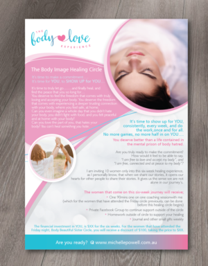 Flyer Design by alex989 for Empowerment Health and Wellbeing | Design: #16515459
