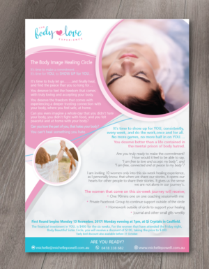 Flyer Design by alex989 for Empowerment Health and Wellbeing | Design: #16530405