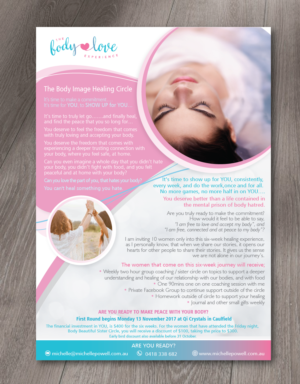 Flyer Design by alex989 for Empowerment Health and Wellbeing | Design: #16531032