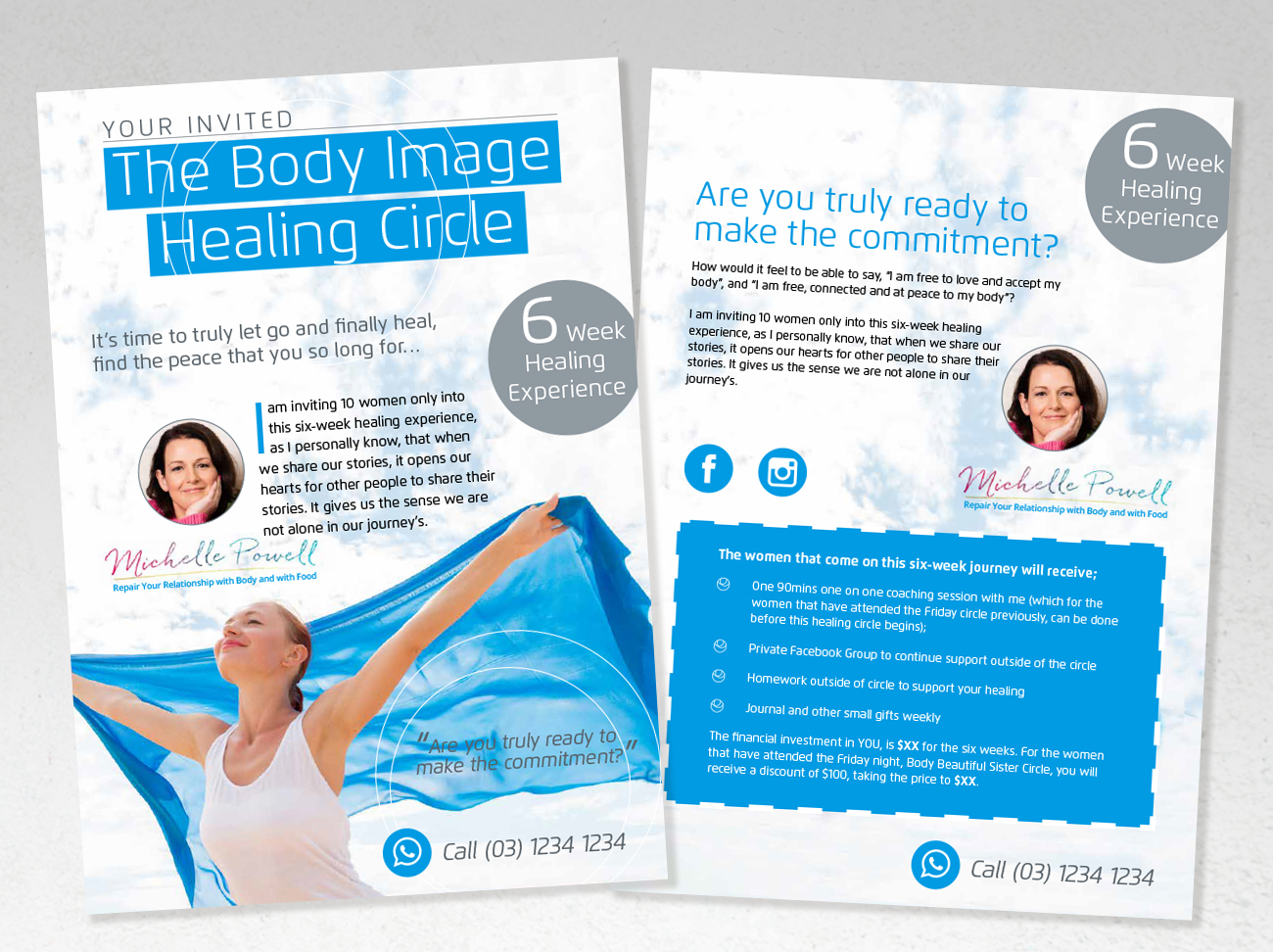 Diseño de Flyer por andrew3344 para Empowerment Health and Wellbeing | Diseño #16512190