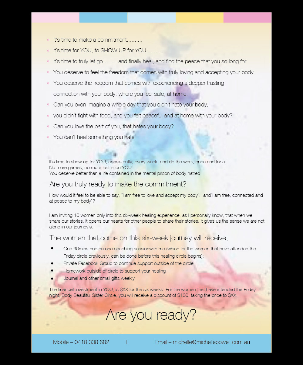 Flyer Design by Deziners Zone for Empowerment Health and Wellbeing | Design #16514798