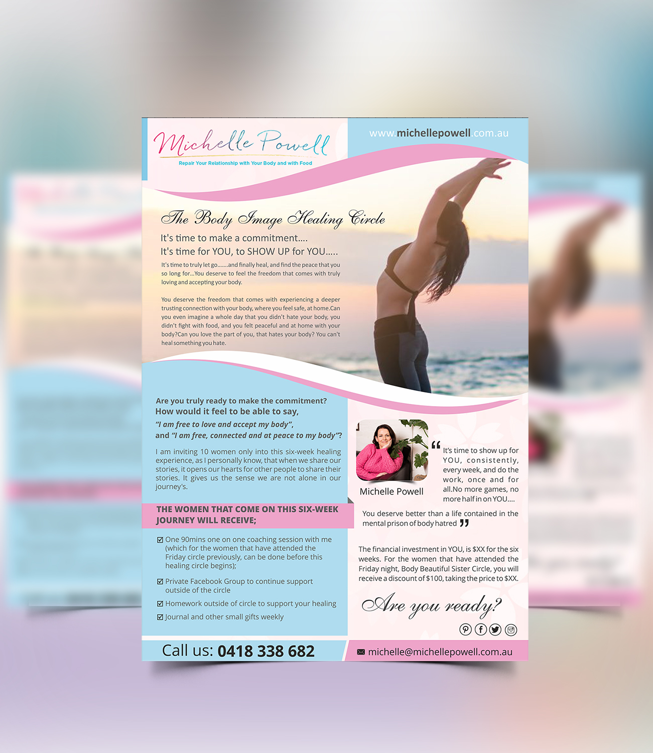 Flyer Design by ecorokerz for Empowerment Health and Wellbeing | Design #16516945