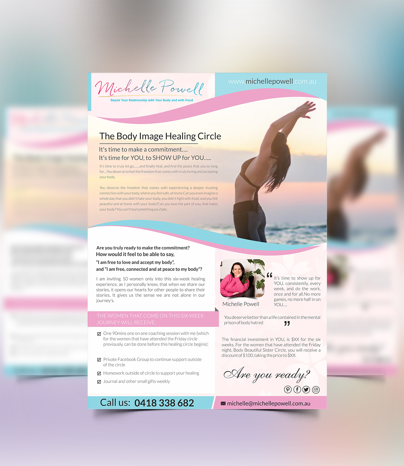 Flyer Design by ecorokerz for Empowerment Health and Wellbeing | Design #16518118