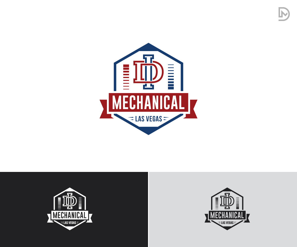 Logo Design by D_Mantra for Genaire Mechanical Services  | Design #16548237