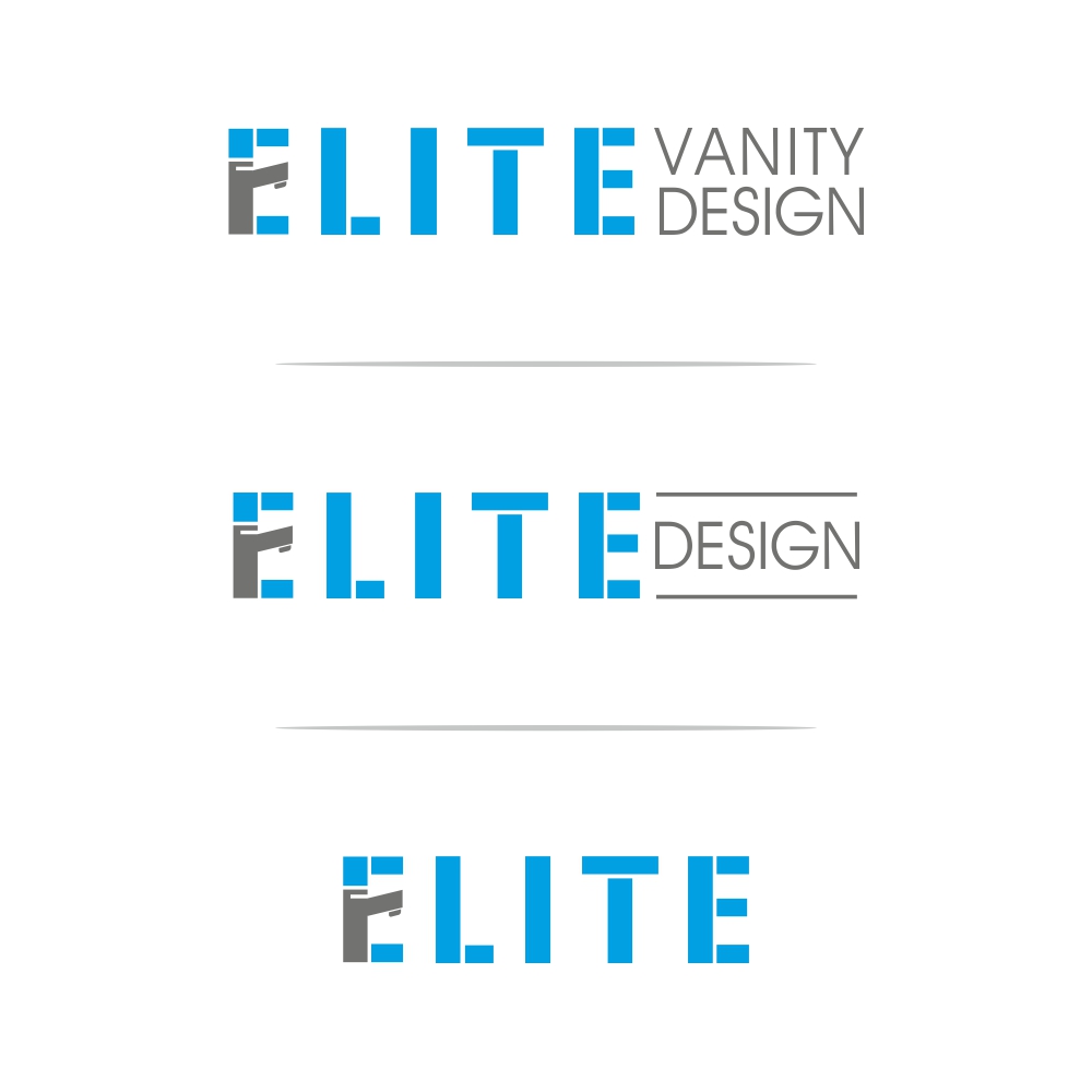 Logo Design by Basksh Designs for Elite Vanity Design Inc. | Design #16516931