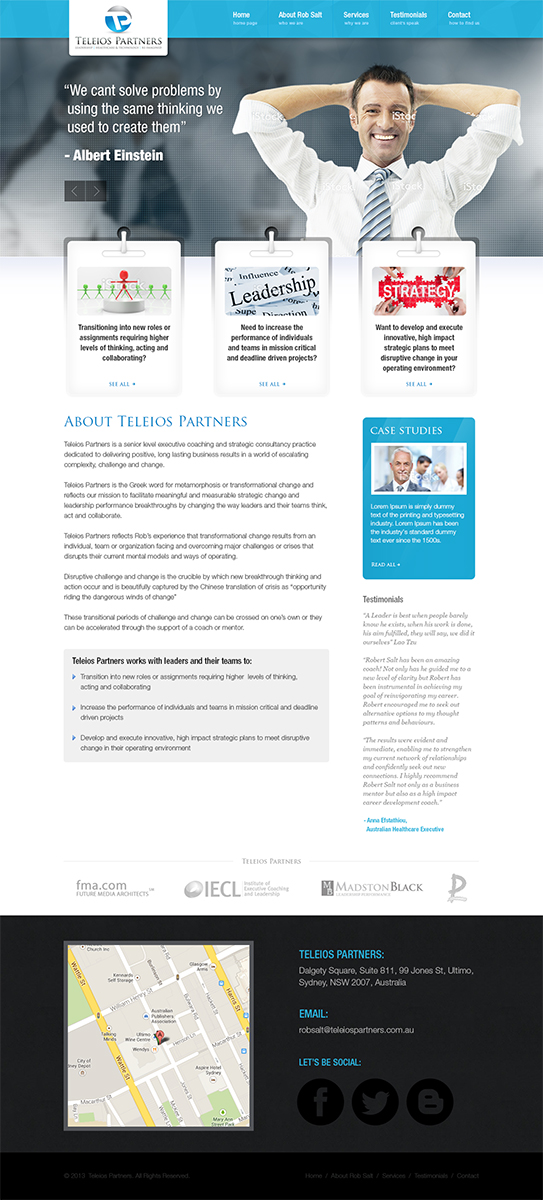 Wordpress Design by Mayank Patel for this project | Design #2686146