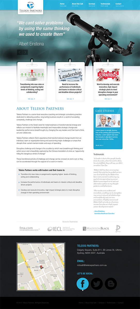 Wordpress Design by Mayank Patel for this project | Design #2692374