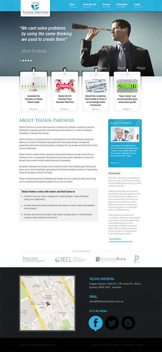 Wordpress Design by Mayank Patel for this project | Design #2807112