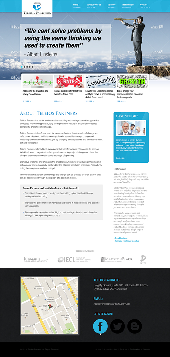 Wordpress Design by Mayank Patel for this project | Design #2807129