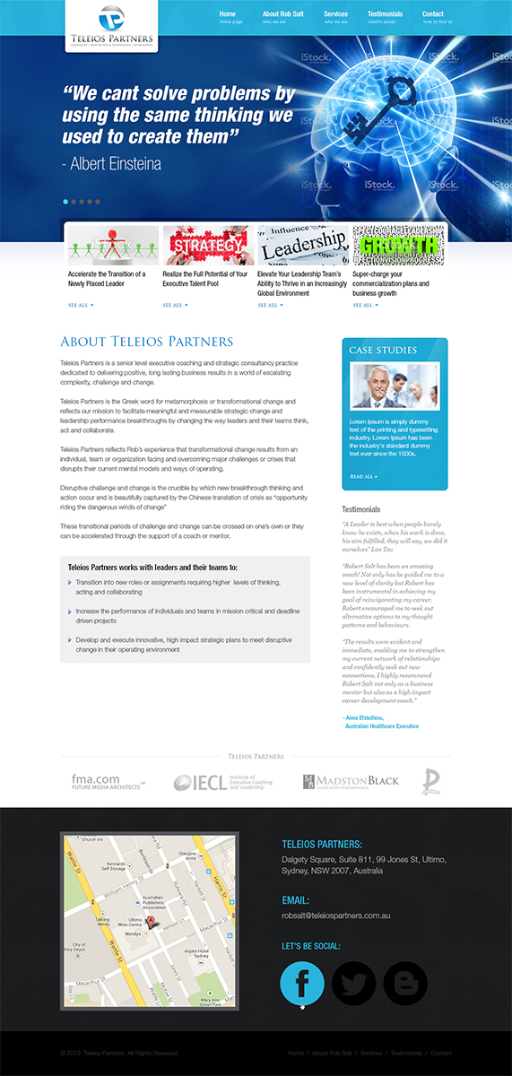 Wordpress Design by Mayank Patel for this project | Design #2807146