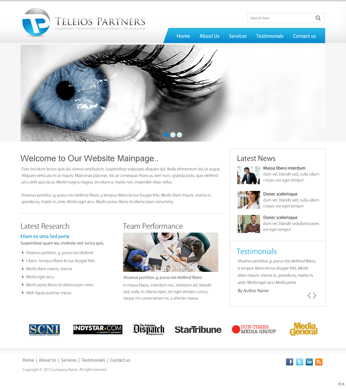 Wordpress Design by pb for this project | Design #2682731