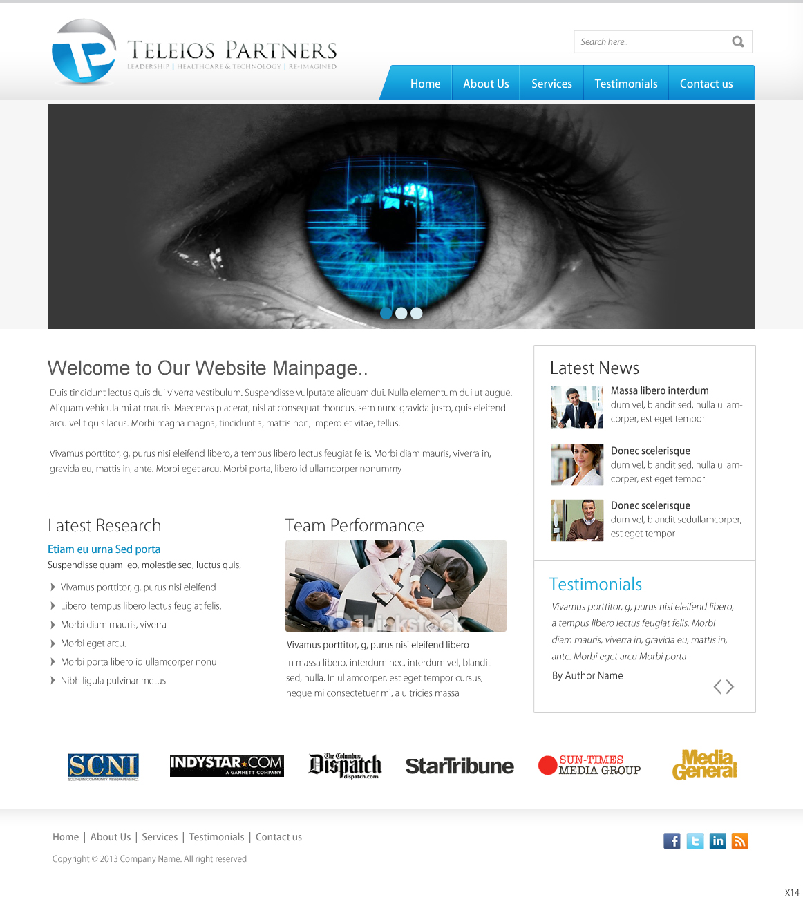 Wordpress Design by pb for this project | Design #2682736
