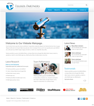 Wordpress Design by pb for this project | Design: #2694114