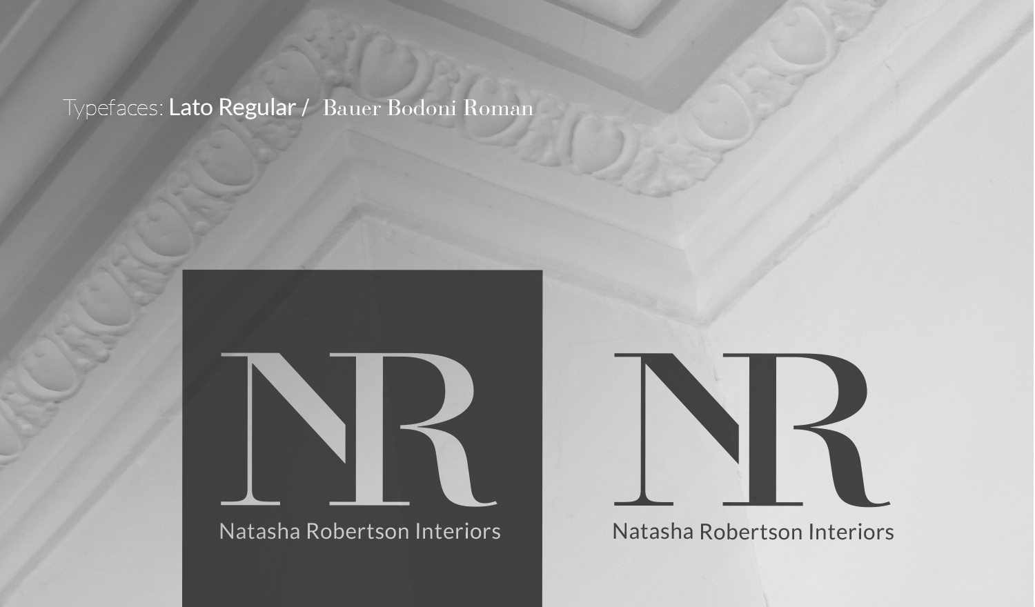 Logo Design by see why for Natasha Robertson Interiors | Design #16511158
