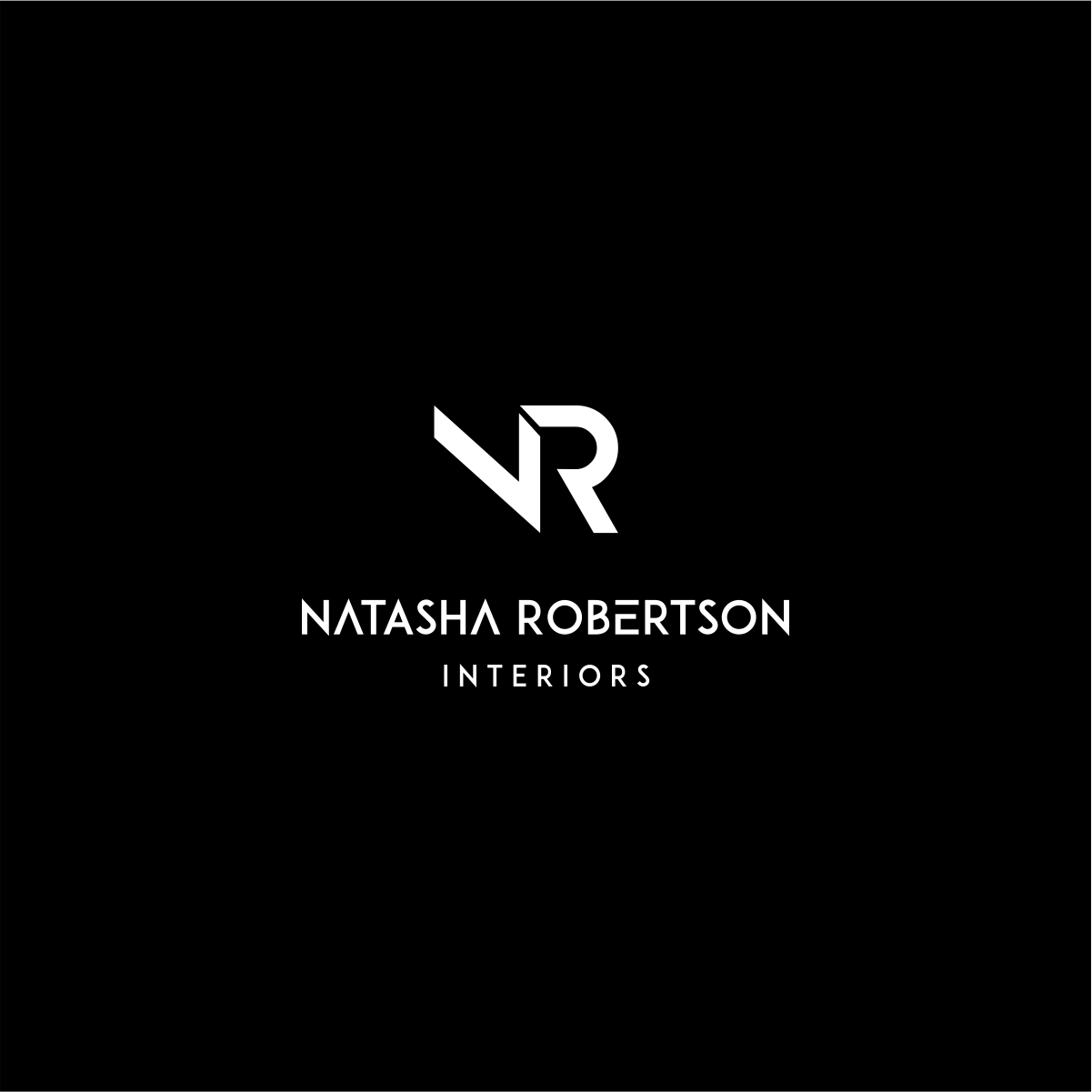 Logo Design by kenthuz for Natasha Robertson Interiors | Design #16510485