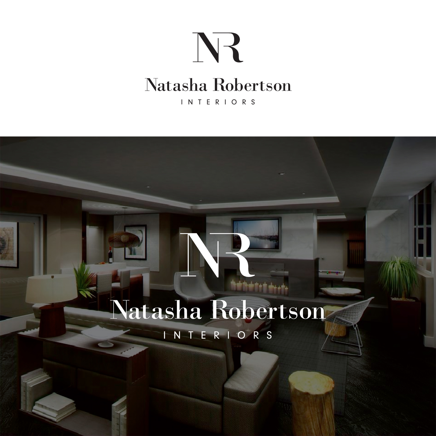 Logo Design by tavi for Natasha Robertson Interiors | Design #16510429