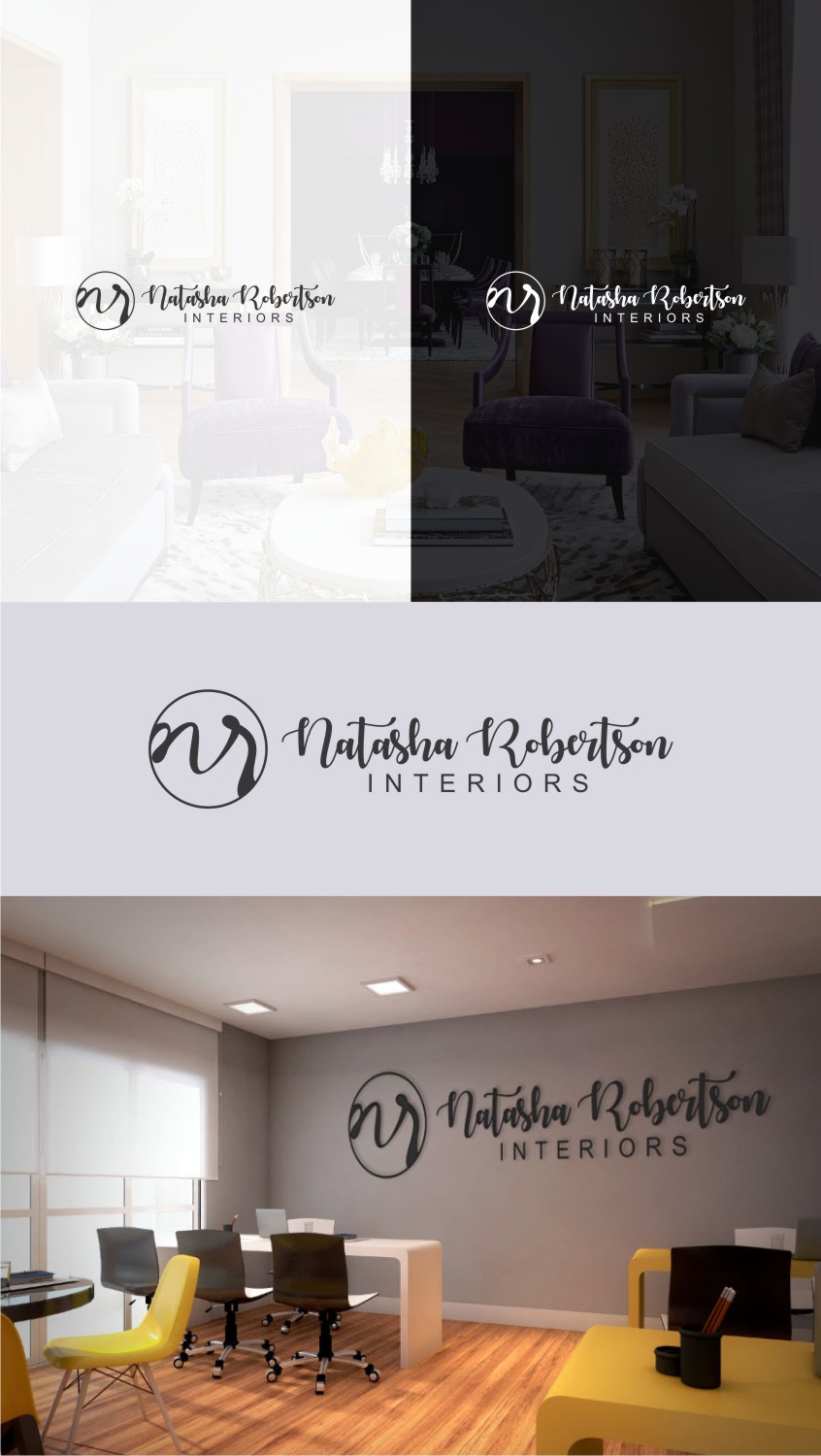 Logo Design by Lovepreet Graphic Designer for Natasha Robertson Interiors | Design #16541690