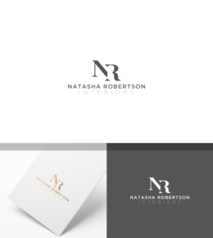 Logo Design by JohnM. for Natasha Robertson Interiors | Design: #16514935