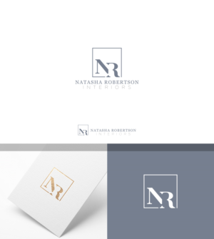 Logo Design by JohnM. for Natasha Robertson Interiors | Design: #16597795