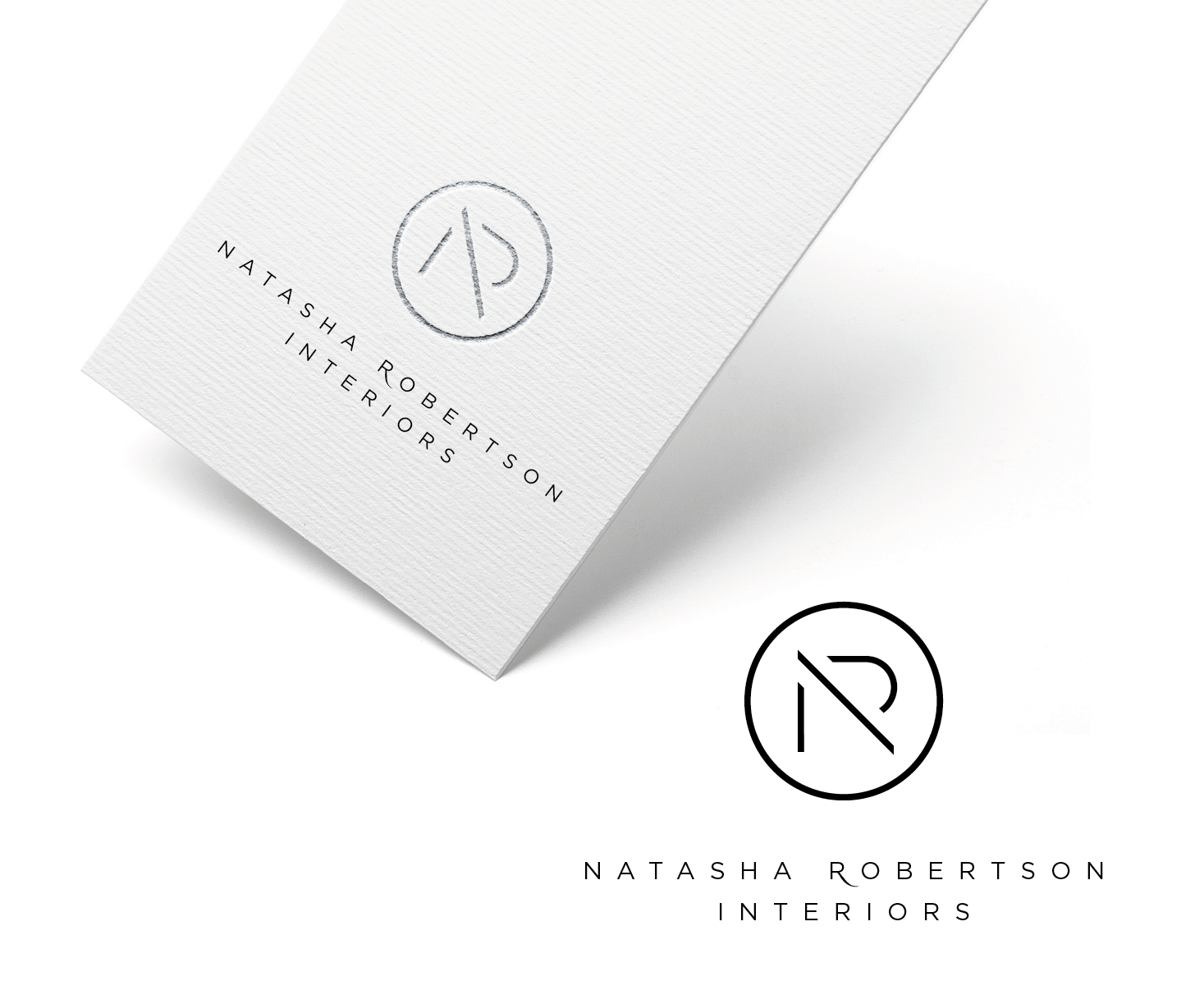 Logo Design by mariosigncom for Natasha Robertson Interiors | Design #16539838