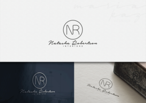 Logo Design by maria-kaz for Natasha Robertson Interiors | Design: #16613723