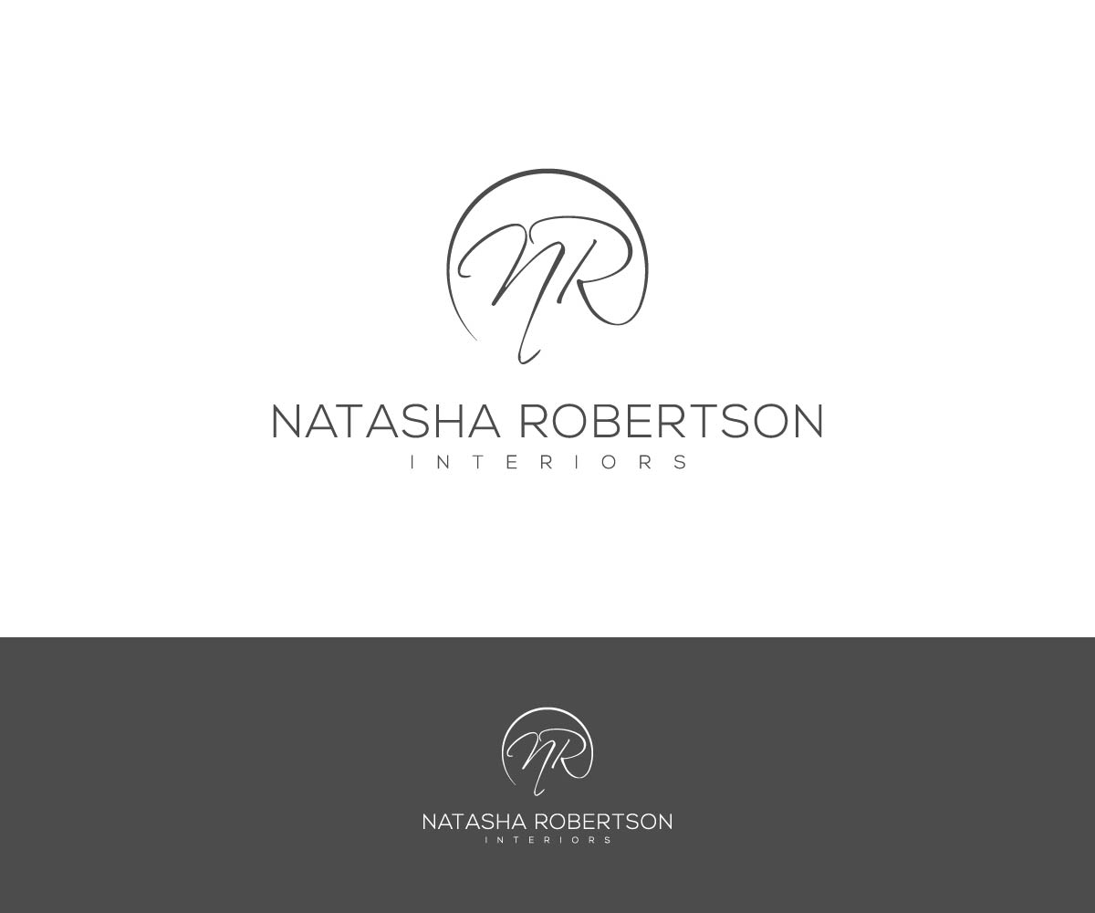 Logo Design by ghonam for Natasha Robertson Interiors | Design #16609307
