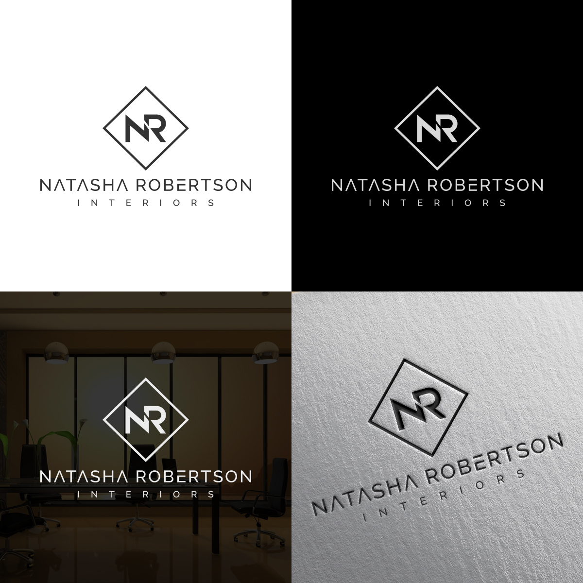 Logo-Design von Salina R für Natasha Robertson Interiors | Design #16519050