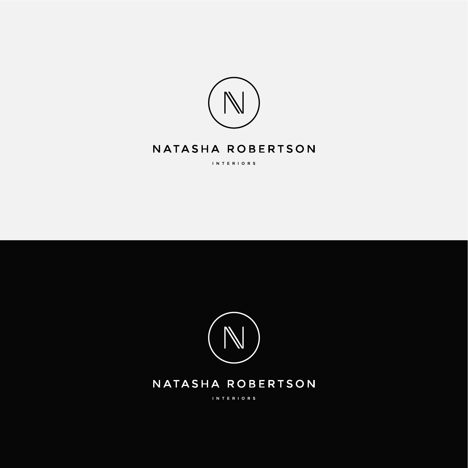 Logo Design by André Lopes for Natasha Robertson Interiors | Design #16524772