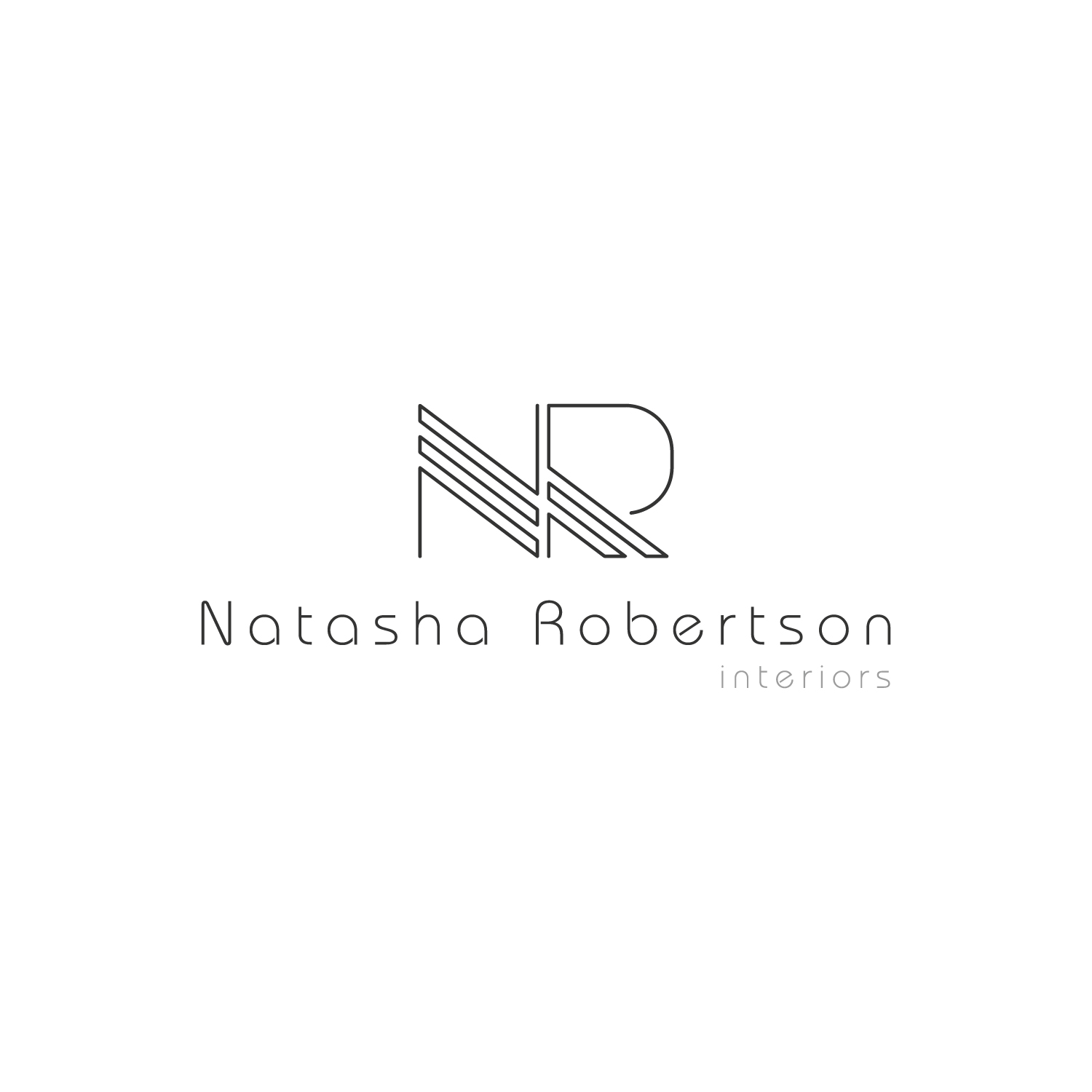 Logo Design by RIDVAN BULBUL for Natasha Robertson Interiors | Design #16583174