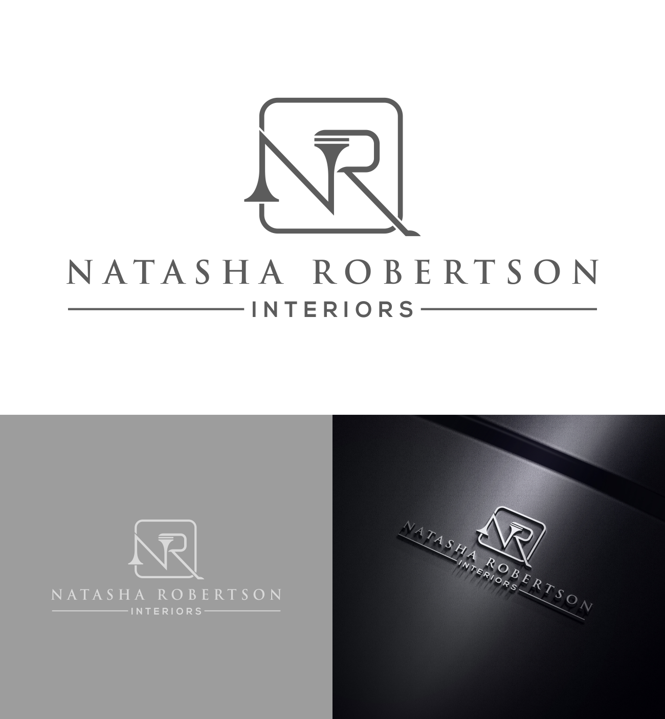 Logo Design by metromini1407 for Natasha Robertson Interiors | Design #16550083