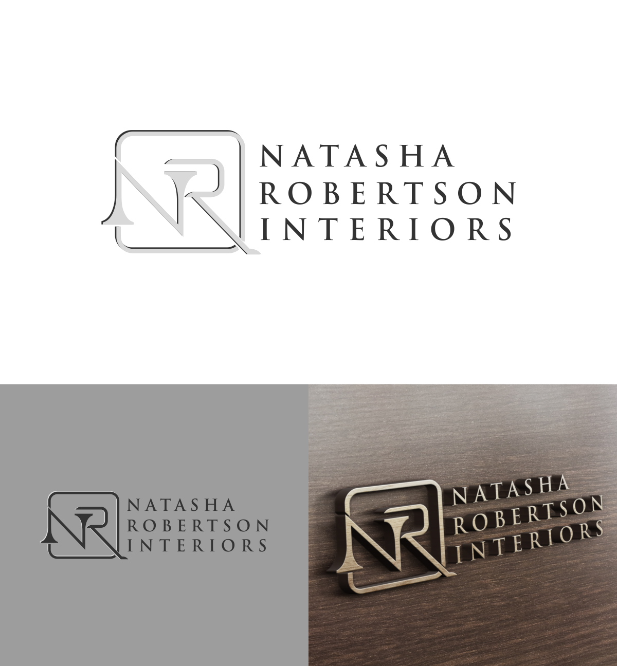Logo Design by metromini1407 for Natasha Robertson Interiors | Design #16564137