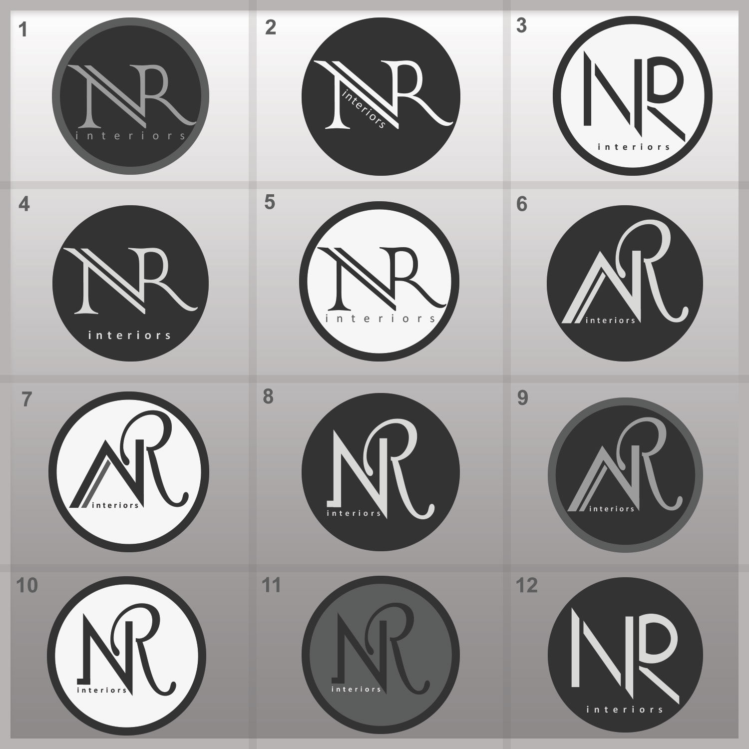 Logo Design by Shakil77 for Natasha Robertson Interiors | Design #16521930