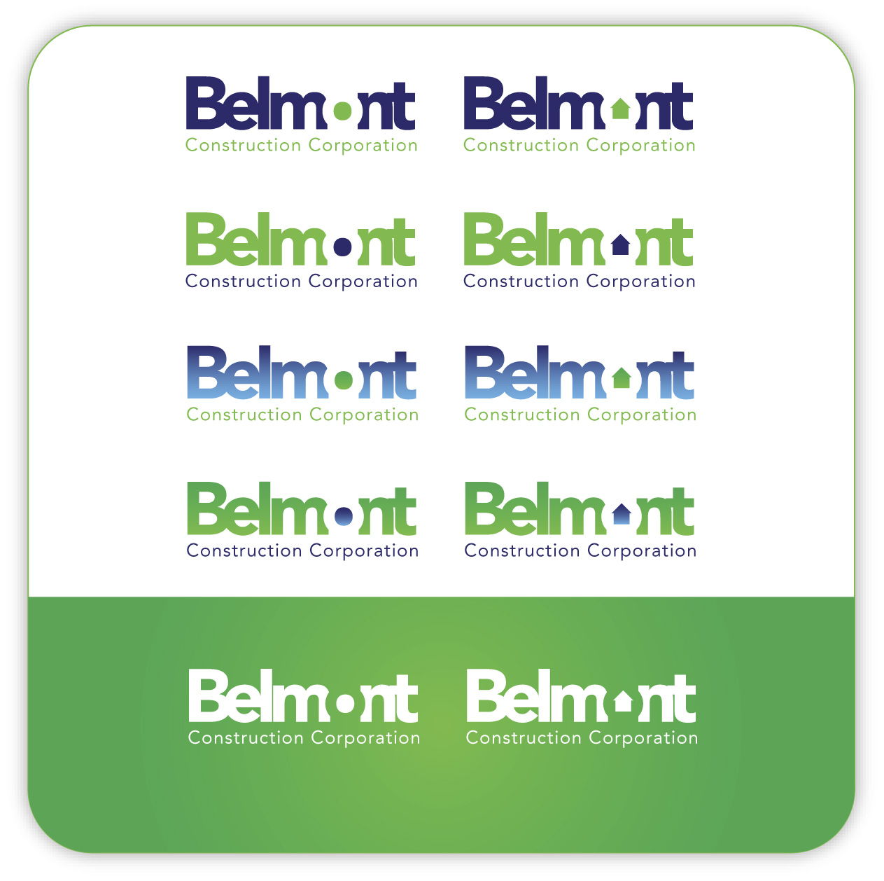 Diseño de Logo por Alistair Lawson para Belmont Construction Corporation | Diseño #43132