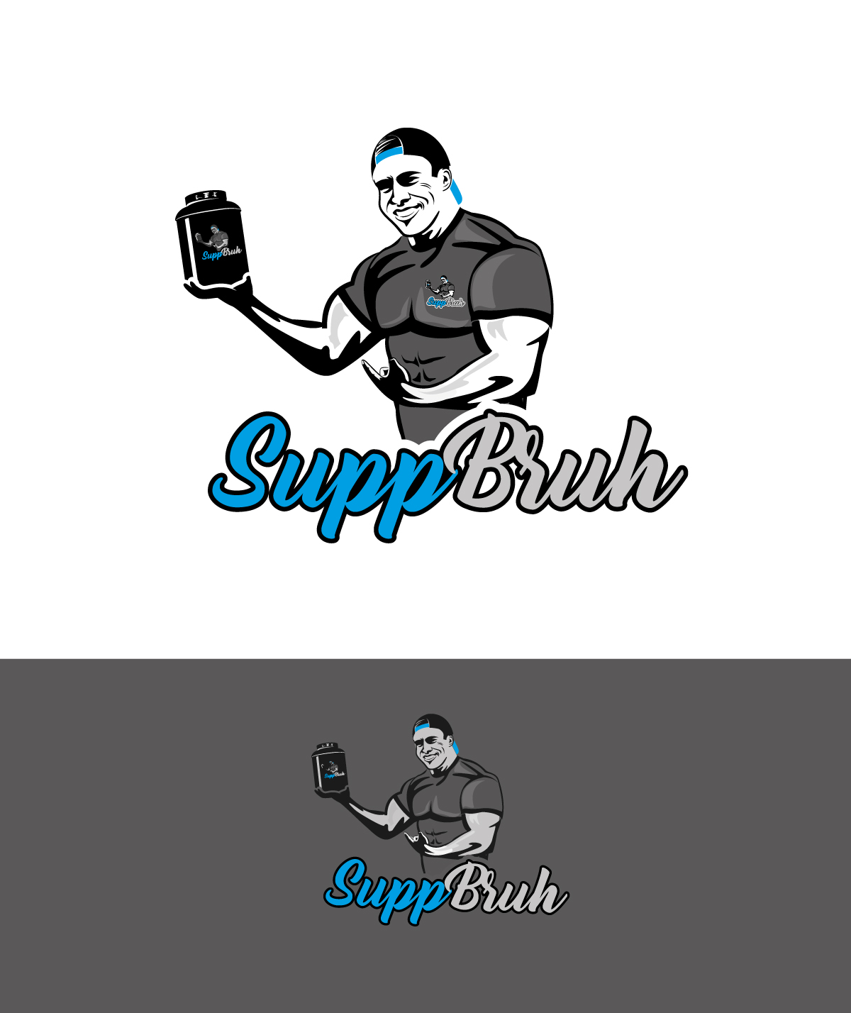 Logo Design by brand maker for SuppBruh | Design #16564343