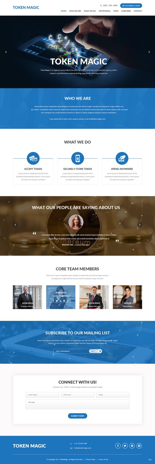 Web Design by pb for this project | Design #16521875