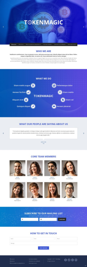 Web Design par pb pour ce projet | Design : #16561488