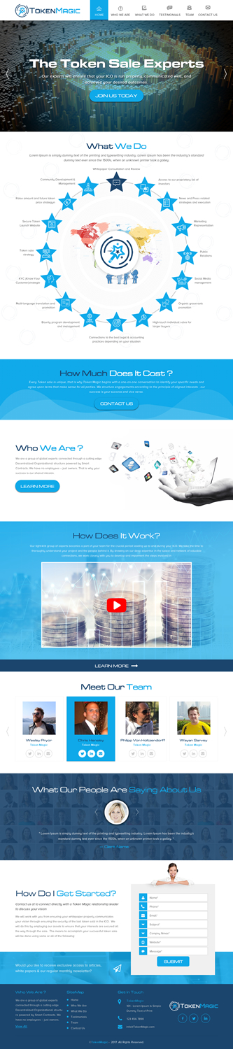 Web Design by rightway for this project | Design #16588212