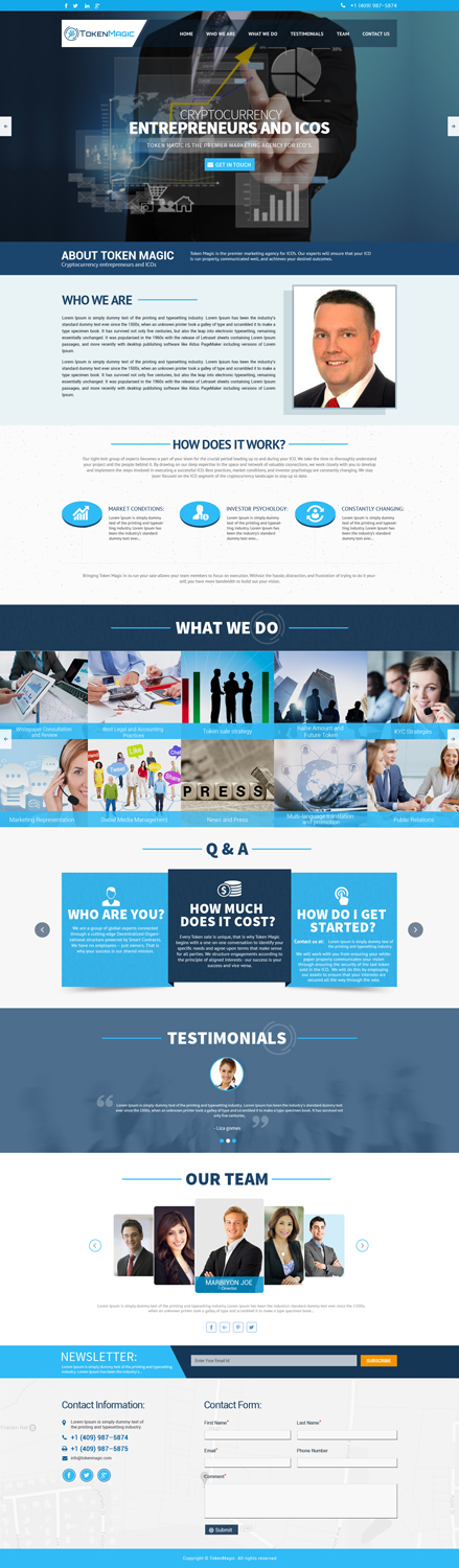 Diseño Web por Dream Logo Design para este proyecto | Diseño #16527677