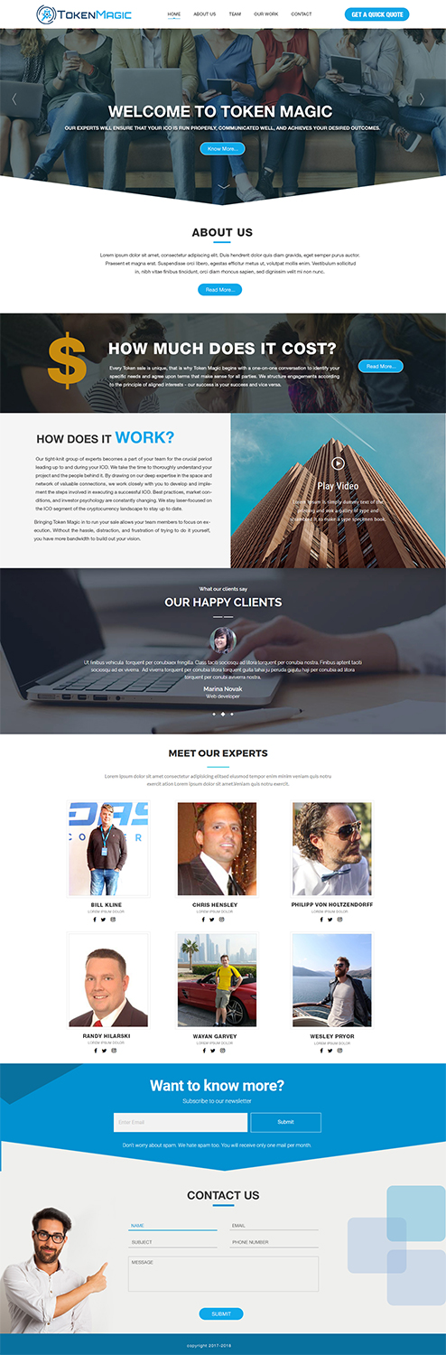 Web Design by Deepak Diwan for this project | Design #16531031