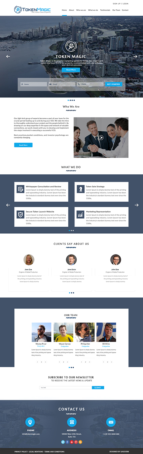 Web Design by bdesigner9 for this project | Design #16521508