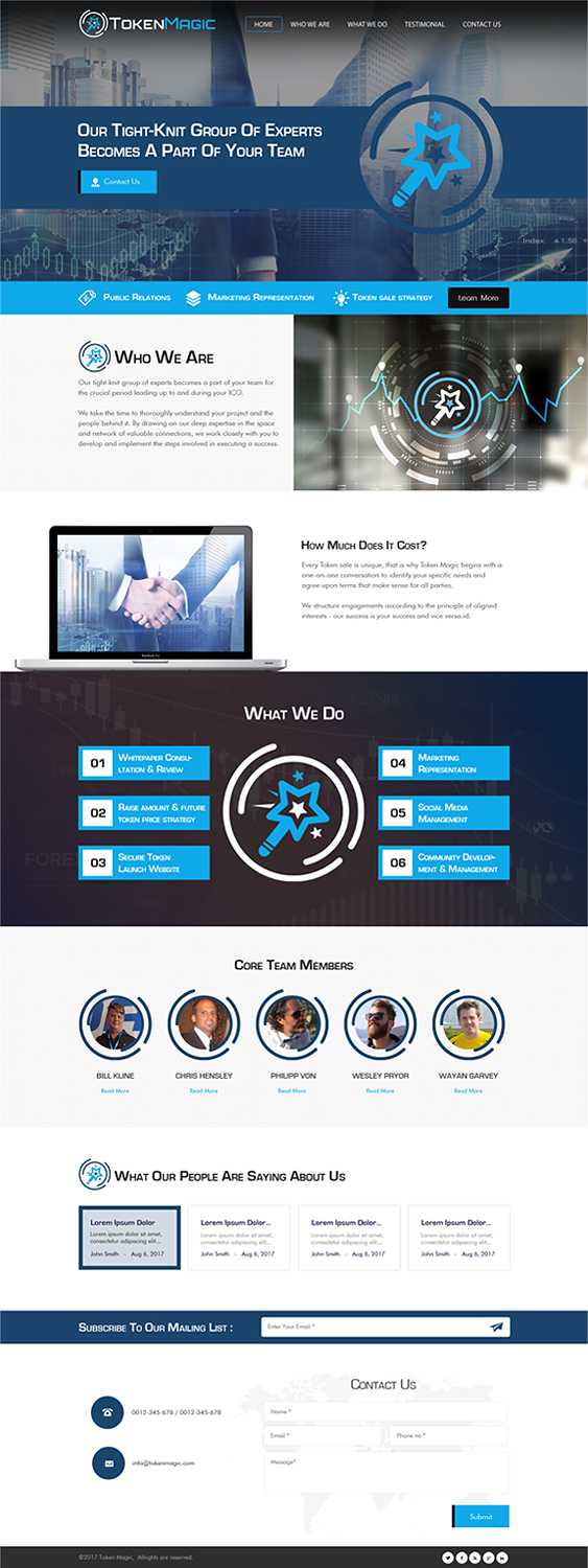 Web Design by PiXthemes for this project | Design #16606724