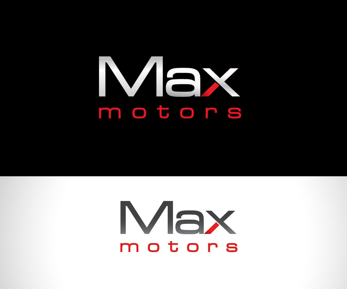 Professional, Bold, Advertising Logo Design for Max Motors by SG ...
