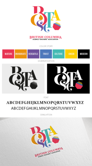 BCScTA or British Columbia Science Teachers' Association | Logo Design by Angus Grafik Co.